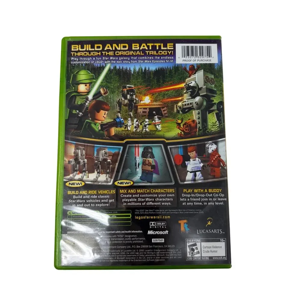 LEGO Star Wars II The Original Trilogy Xbox Complete Video Game